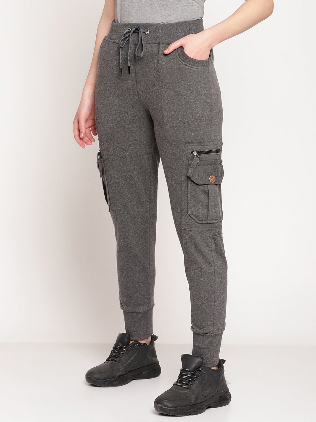 Cargo Sweatpants for Women with Pockets Cotton Soft High Waisted Jogger Sweat  Pants Loose Fit Active Workout, Heather Grey, XX-Large : : Clothing,  Shoes & Accessories
