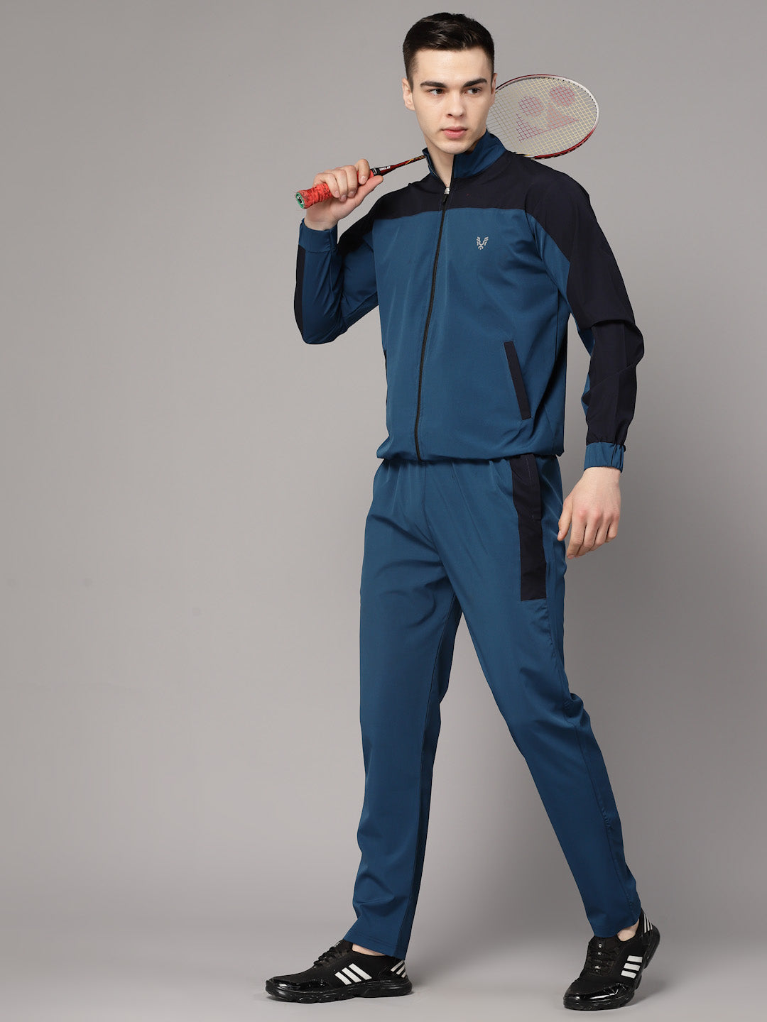 UZARUS Men's Athletic Gym Running Sports Track Suit