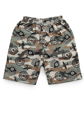 UZARUS 100% Soft Casual Printed KIDS Shorts for Boys and Girls - Regular Fit (Pack of 5)