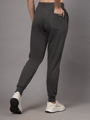 UZARUS Stay Warm and Stylish: Women's Fleece-Lined Regular Fit Heavy Weight Winter Trackpants with 3 Pockets