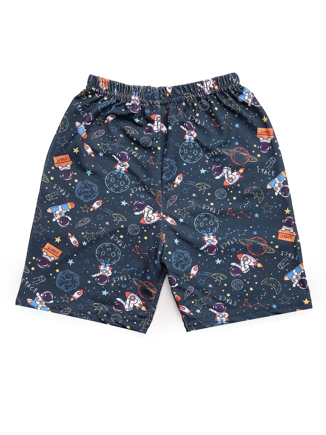 UZARUS 100% Soft Casual Printed KIDS Shorts for Boys and Girls - Regular Fit (Pack of 5)