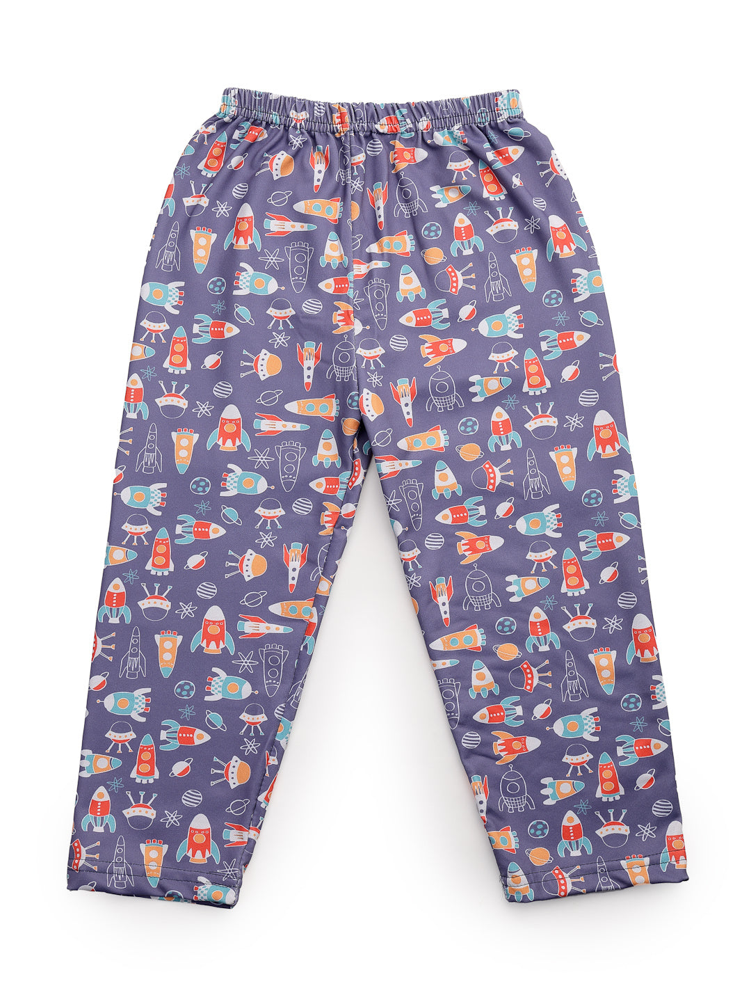 Uzarus Relaxed Pajama Pants with All Over Print for Boys and Girls (Bright Colors)(Regular Fit)(Pack of 5)