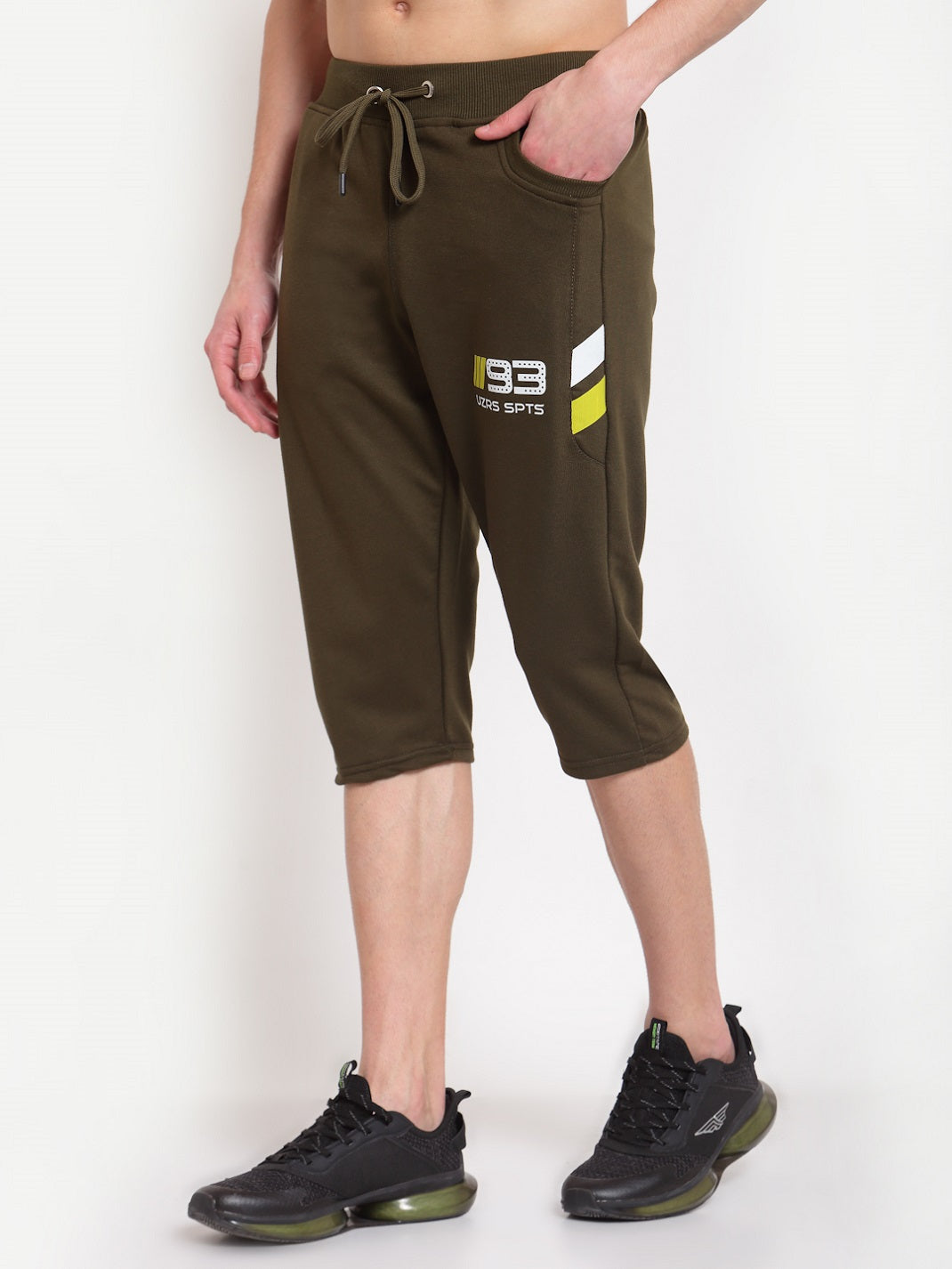 COOFANDY Men039s Linen Harem Capri Pants Lightweight Loose 34 Shorts  Drawstring E  eBay
